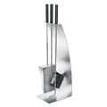 Blomus 65138 Kamingarnitur Chimo, Edelstahl matt