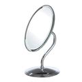 Premier Housewares Schwenkbarer Tischspiegel oval Chrom