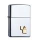 Zippo Sturmfeuerzeug 60001341 250Ze Chrome Polished Emblem 1310001