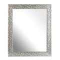 Inov8 MFES-MOSL-108 Traditional Spiegelglas-Rahmen, 25 x 20 cm, Packung mit 1, Mosaic Silber