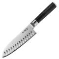 Stellar IT07 16 cm Taiku Santoku Messer, Edelstahl, schwarz/Silber, 40.6 x 8.5 x 2.7 cm