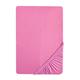 biberna 77144 Jersey-Stretch Spannbetttuch, nach Öko-Tex Standard 100, ca. 180 x 200 cm bis 200 x 200 cm, pink