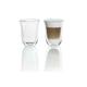 DeLonghi 5513214611Isolierte Latte Macchiato-Glas 2er Set