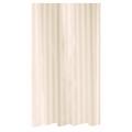 Spirella Magi Jasmin Satin Textile Polyester Shower Curtain. 240 x 200 cm. White/Beige