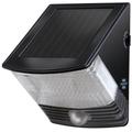 Brennenstuhl Solar LED-Wandleuchte SOL 04 IP 44 mit Bewegungsmelder, schwarz 1170820