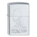 Zippo Feuerzeug 50854740 Fischer Fischen, 3,5 x 1,0 x 5,5 cm