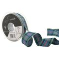 Berisfords 7622 Traditionelles Band im Flower of Scotland Schottenmuster, 25 m x 25 mm