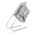 Unbekannt j-me JM2001CHR Zeitungsständer Float Magazine Rack, Stahl, 36,6 x 17 x 51 cm, silber