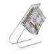 Unbekannt j-me JM2001CHR Zeitungsständer Float Magazine Rack, Stahl, 36,6 x 17 x 51 cm, silber