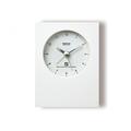 Lemnos Mini Alarm Clock weiß Wecker, ABS, 15 x 15 cm