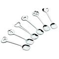 Guzzini Fratelli Love, Set 6 Stuck Teelöffel Love Key, Stainless steel 18/10