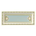 Villeroy & Boch 25cm x 10cm Schale rechteckig Samarkand aus Premium Bone Porzellan Farbe: Aquamarin