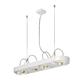 SLV AIXLIGHT R Long Pendelleuchte, Aluminium, G5.3, Weiß, 83 x 14 x 23 cm