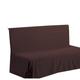 HomeMaison.com Bezug für Klappsofa / Schlafcouch, Chocolat 200 x 140 cm schokoladenbraun