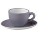 Bitossi Home BER1251 Set aus 6 Kaffee-Tassen mit Unterteller, Sorbet-Linie, Mora