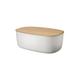 RIG-TIG by Stelton Z00038-1 Box-It Brotkasten, Melamin, Bambus, weiß, 34,5 x 23,5 x 13,0 cm