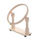 Elbesee Hoop mit Tisch Ständer, Holz, braun, 20 cm, 20,3 cm