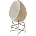 Alessi Le Nid Ramequin Eierschale, Stein, beige 3 x 21 x 22 cm