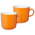 Kahla 47A180A72556C Kaffeebecher-Set 2-teilig Pronto, orange