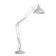 Felis Lifestyle 5002525 Bodenlampe office, Metall, weiß, 38 x 38 x 180 cm