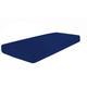 Dormisette Q37 Mako-Feinjersey-Spannbetttuch, Größe 90 x 190 - 100 x 200 cm, marineblau