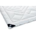 Badenia Bettcomfort Steppbett Irisette Noblesse Mono, 200 x 200 cm, weiß