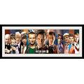 GB eye Gerahmter Kunstdruck, Doctor Who 11 Doctors, 76,2 x 30,5 cm
