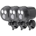 Mr Beams drahtloser, batteriebetriebener, heller LED Spot mit Bewegungssensor für den Innen & Außenbereich braun MB393 (3er-Pack)