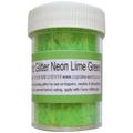 Cup Cake World Glitter für Kuchendekoration, 50 g, Neon-Limetten-Grün