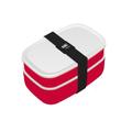 Zak Designs Lunchbox mit Besteck, rot