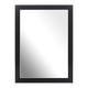 Inov8 MFED-BKST-A4 Traditional Spiegelglas-Rahmen, 29,7 x 21 cm, Packung mit 2, schwarz ash silber trim