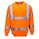 PORTWEST B303 - Warnschutz-Sweatshirt, 1 Stück, XXL, Orange, B303ORRXXL