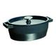 Pyrex 4937249 Cocotte Ovale 29 cm/3,8L Slow Cook Fonte d'Acier Gris 38,5 x 27,5 x 15 cm