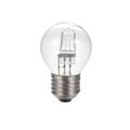 Bulk Hardware BH02386 Eco-Halogen Energiespar-Golfball, dimmbare Glühbirne, 28 W, Edisonsockel, Weiß, 5 Stück