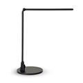 Maul LED Tischleuchte, Schreibtisch Lampe, 60 integrierte LED, modernes Design, aus hochwertigem Aluminium, stream in schwarz 8201390