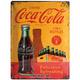 Nostalgic-Art 23195 Coca-Cola - In Bottles Yellow, Blechschild 30x40 cm