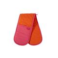 Pinnygirl PI 880015 Doppelte Ofenhandschuhe backen es bis Sie es bilden, Stoff, orange/rosa, 3,5 x 19 x 82 cm