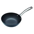 Master Class KitchenCraft MCWOK20 Induktionstauglicher Professional Carbonstahl-Antihaft-Wok, Stahl, schwarz, 36.5 x 20 x 6 cm