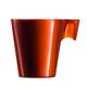 Luminance 8010148 Flashy Espresso, 6 Tassen Orange, 8 x 5 x 6 cm