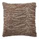 Dutch Decor Kissen Hairy 45x45 cm braun