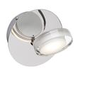 Brilliant Calvin Wandspot, LED integriert, 1x 5 W, 360lm, 3000K, Metall Kunststoff, chrom G33210/15