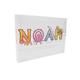 Feel Good Art 7,4 x 10,5 x 2 cm Boy'Namen mit, d. h. Noah, A7, poliert, Diamant, Acryl, Hochzeitsgeschenk, Mehrfarbig, Farbe