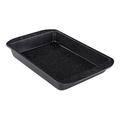 Prestige Stein Quarz Braten und Backen Tablett, Stahl, schwarz, Medium