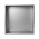 PME SQR114 Quadratische Kuchenform aus eloxiertem Aluminium, 279 x 279 x 102 mm, Silver, 28 x 28 x 10 cm