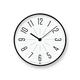 Lemnos AWA13-02 SL Awa Clock Gugu Wanduhr, Metall, silber, 25x25x 6.5 cms