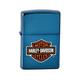 Zippo 60.000.390 Feuerzeug Harley-Davidson HD Logo - MM Collection - Sapphire Regular