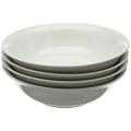 Suppen-/Pastaschüssel Porcelain Basics von Maxwell & Williams, 20 cm, weiß, Set mit 4 Stück