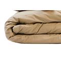 Nuit de France 331204 Bettbezug Uni Perkal Baumwolle beige, beige, 200/200