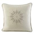 biederlack 50 x 50 cm Home Story Trend Star Kissen Ecru