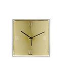 Kartell 1910GG Tic und Tac Wanduhr Plastik, 30 x 30 x 8 cm, gold